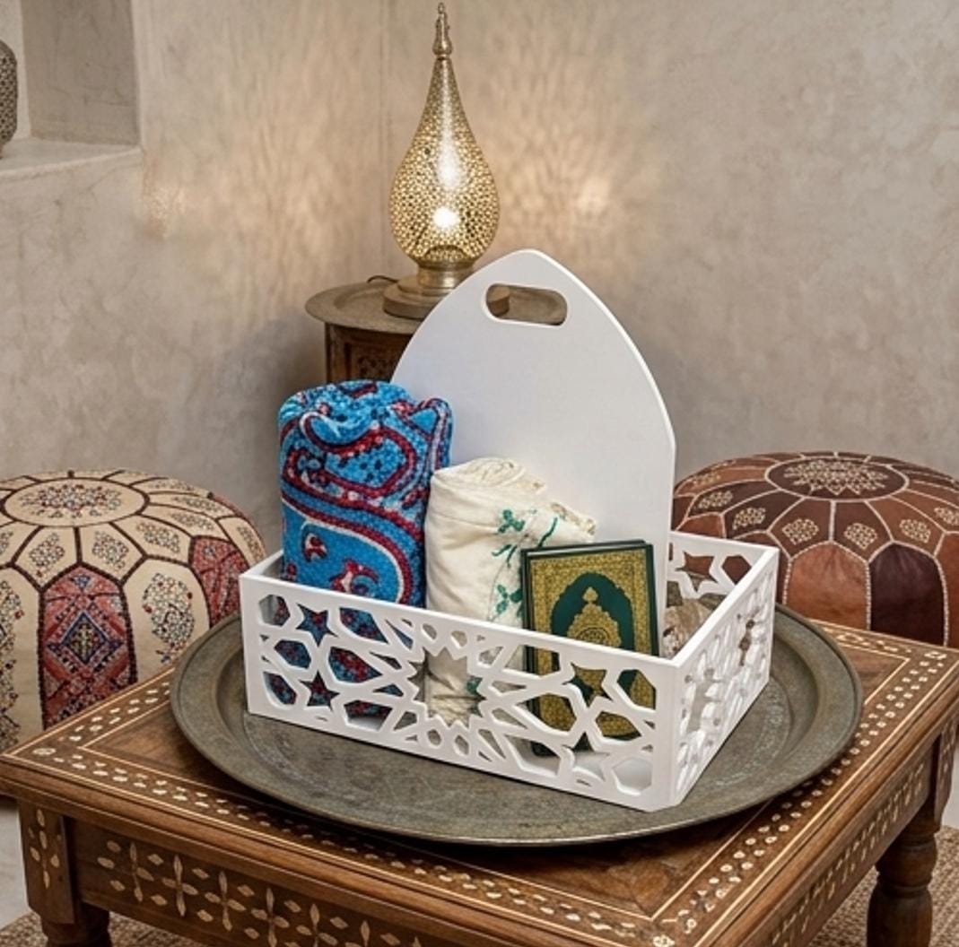Boîte Design & Élégante pour Tapis de Prière