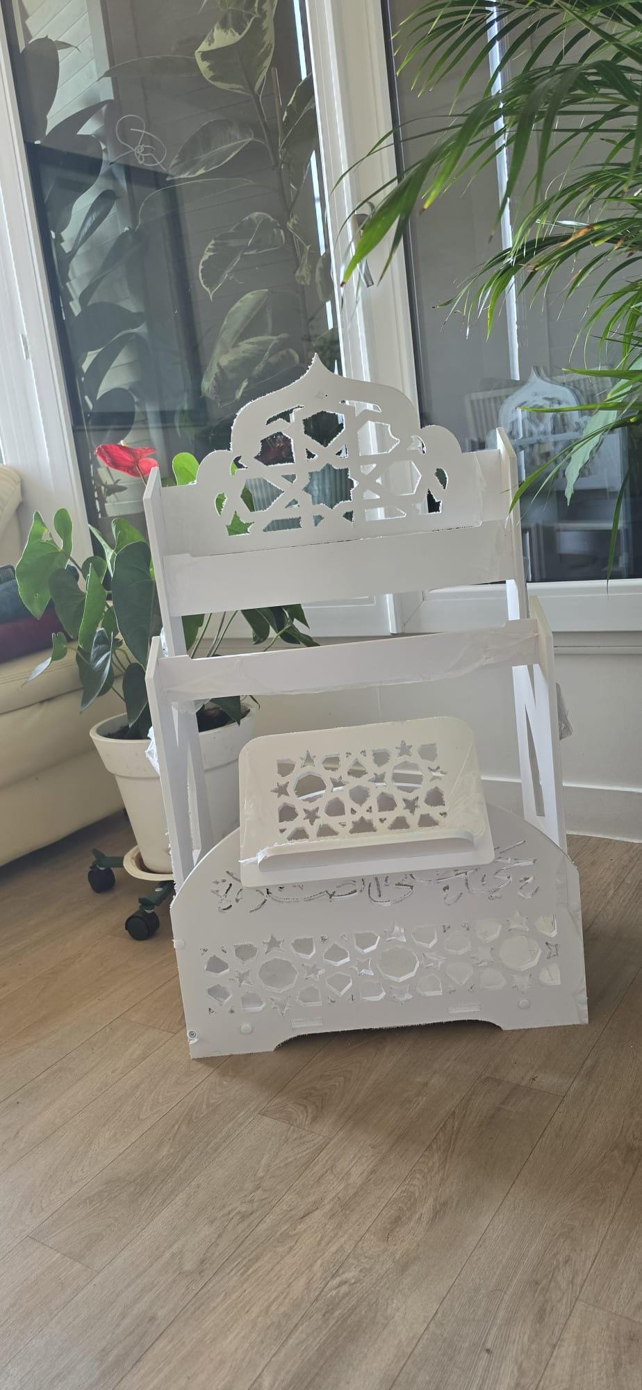 Support de rangement  élégant pour coin prière