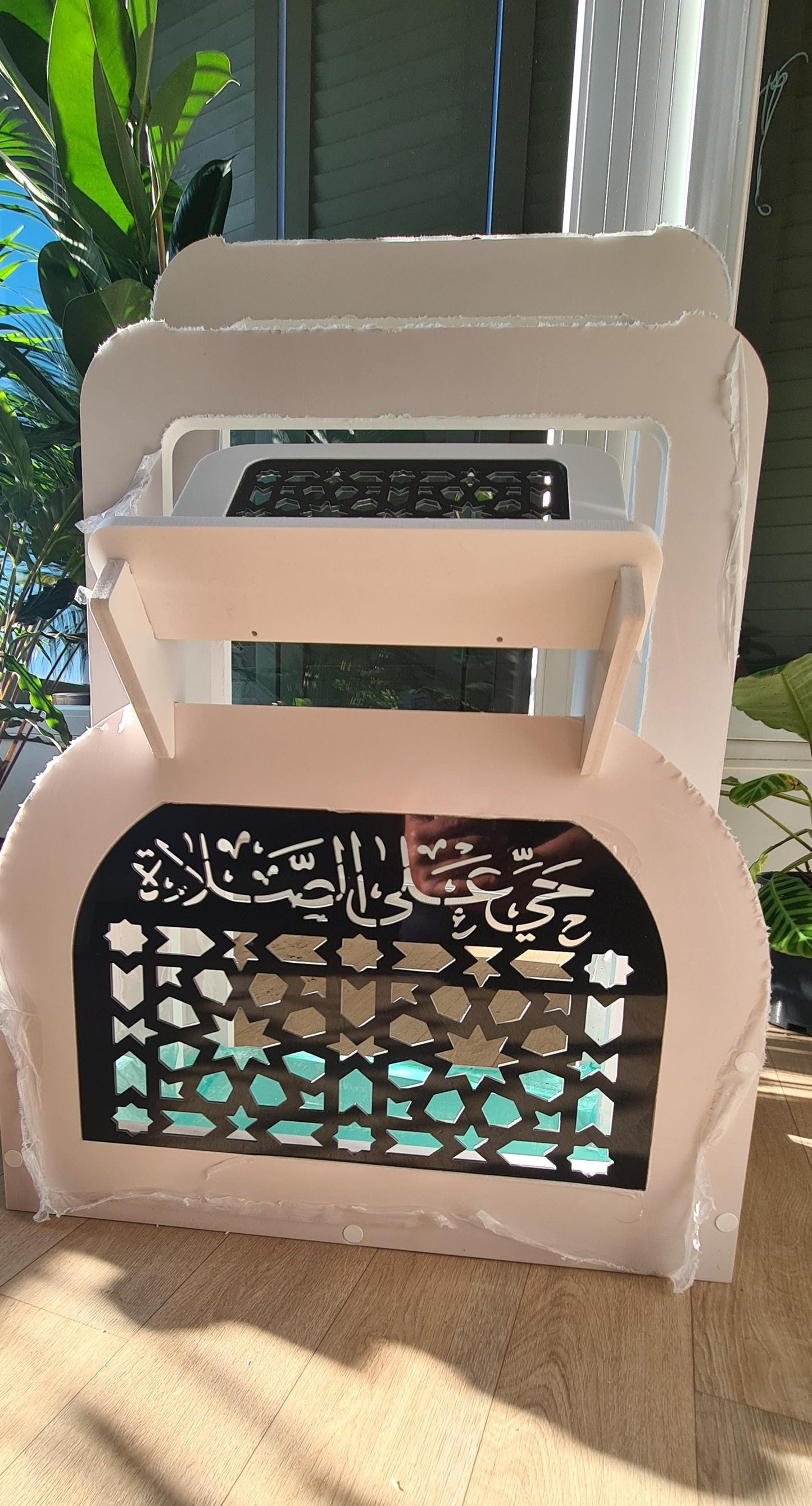 Très joli support Tapis de Prière