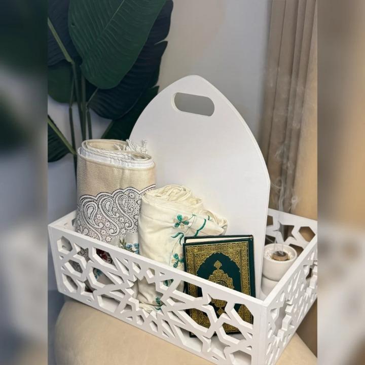 Boîte Design & Élégante pour Tapis de Prière
