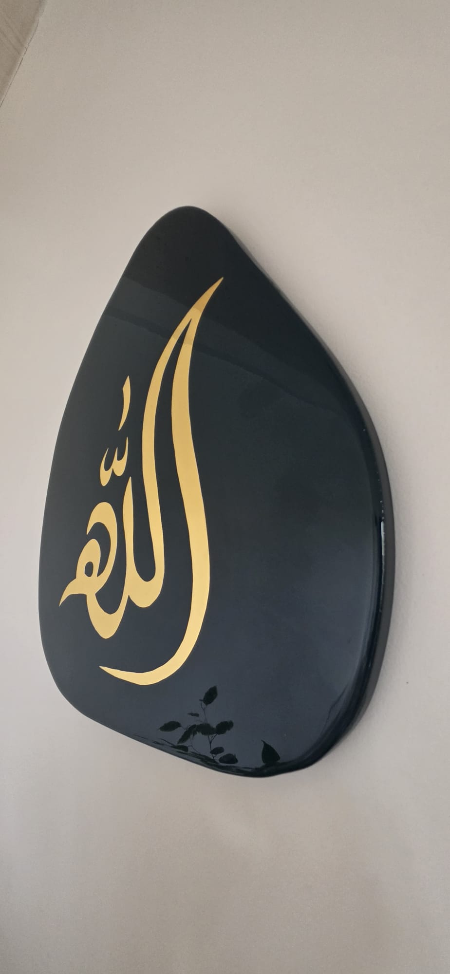 Duo de Tableaux de Calligraphie en Résine