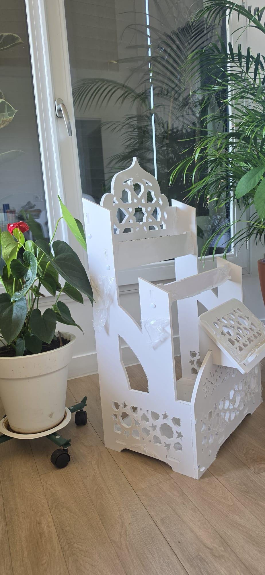 Support de rangement  élégant pour coin prière