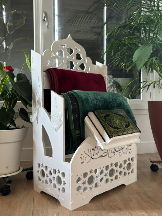 Support de rangement  élégant pour coin prière